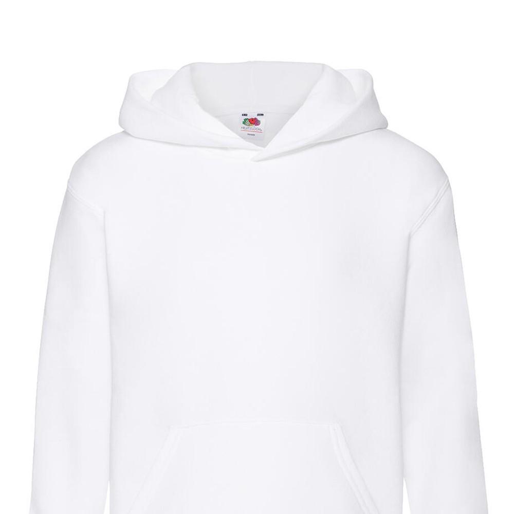 Fruit of the Loom Childrens/Kids Premium Plain Hoodie