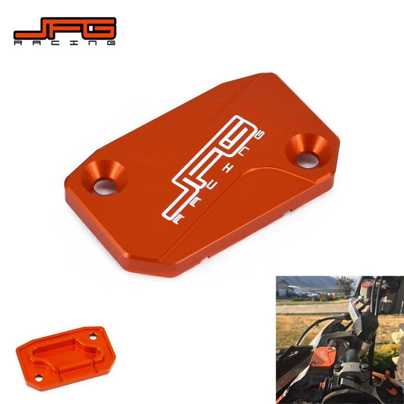 CNC Front Brake And Clutch Fluid Reservoir Cover Cap For KTM SX EXC EXCF SMR SXF XCF EXC 125 150 200 250 300 350 400 450 500 530
