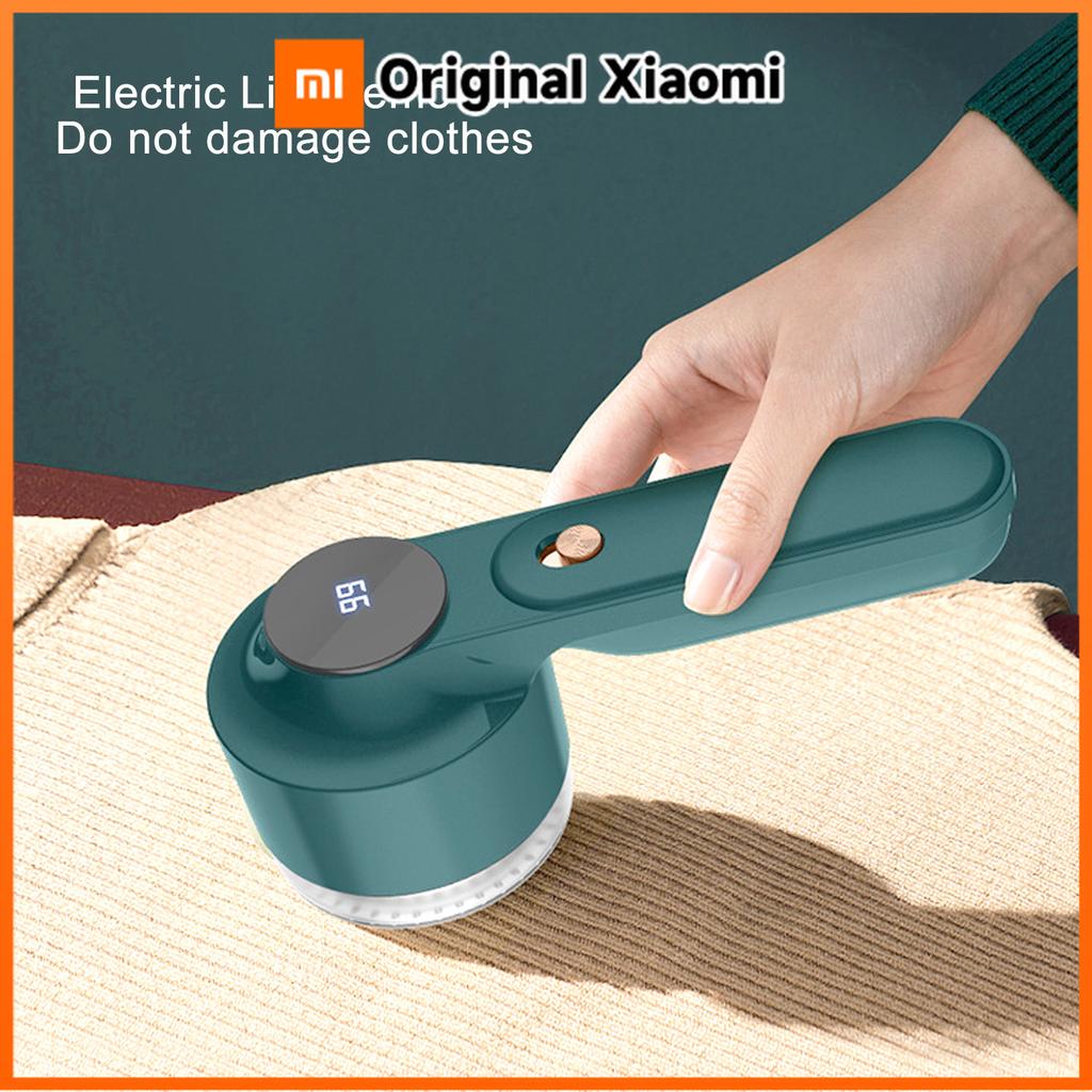 Xiaomi Fabric Lint Shaver 6 Blades Portable USB Rechargeable Stainless Steel Mesh Clothing Hairball Trimmer for Coat Sweater Sofa