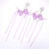 Mini Bowknot Pendant Bag Accessories Cute Decoration For Bag Fluffy Soft Accessories Women'S Phone Case Keychain Pendant