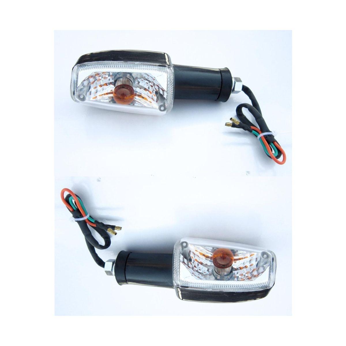 

Indicator Turn Signal Blinker Flasher Trafficator Light Lamp for Hero Passion Pro Motorbike 12V