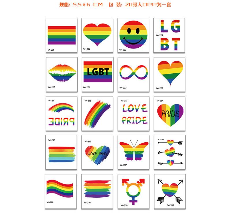 Хиппи Мир Любовь Водонепроницаемая Татуировка Наклейка На Лицо, Мужская И Женская Хиппи Вечеринка Тату Наклейка opp