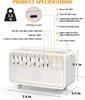 Aroma Humidifier with Sleep Aid Night Light White Noise Machine Ultrasonic Essential Oil Diffuser for Home Bedroom Atmosphere
