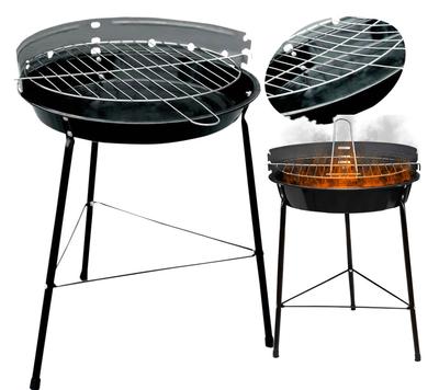 Round Garden Charcoal Grill 32 Cm
