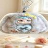 Cute Plush Bunny Pendant With Kawaii Vinyl Doll Face Doll Soft Fluffy Cute Pendant Hanging Surprise Gift