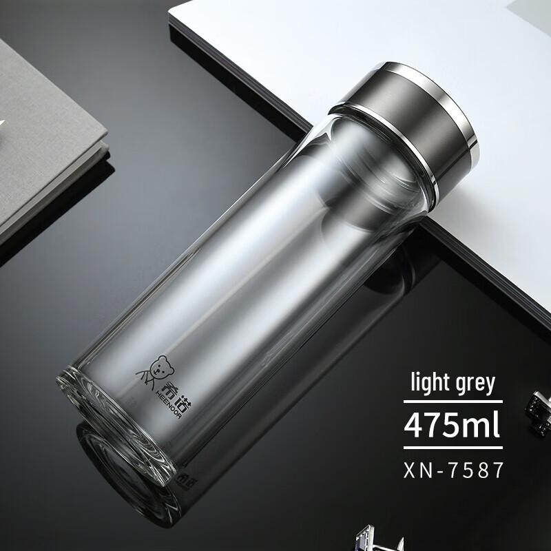 Heenoor Borosilicate Glass Business Tea Infuser Bottle
