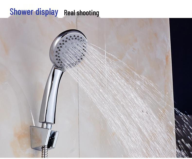 Full Copper Thermostatic Concealed Shower Set with Temperature Control Faucet