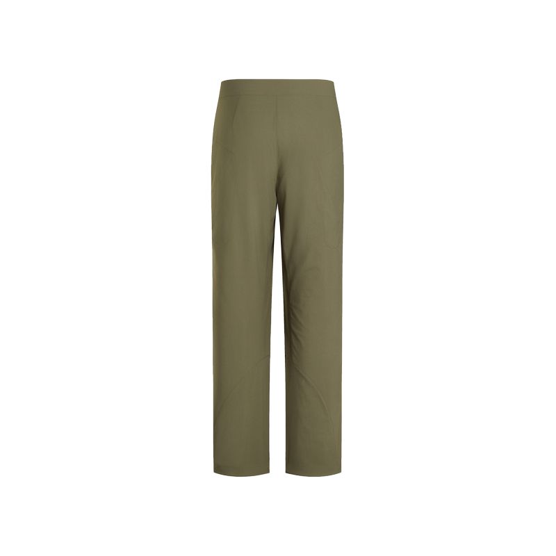 SALOMON Casual Pants Men's Leaf Green Moderate Straight Fit Pants C28310
