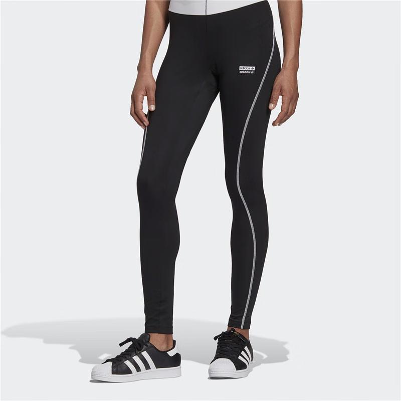 Adidas Originals Simple Yoga Slim Fit Sports Long Pants Women Pants Black GD2993
