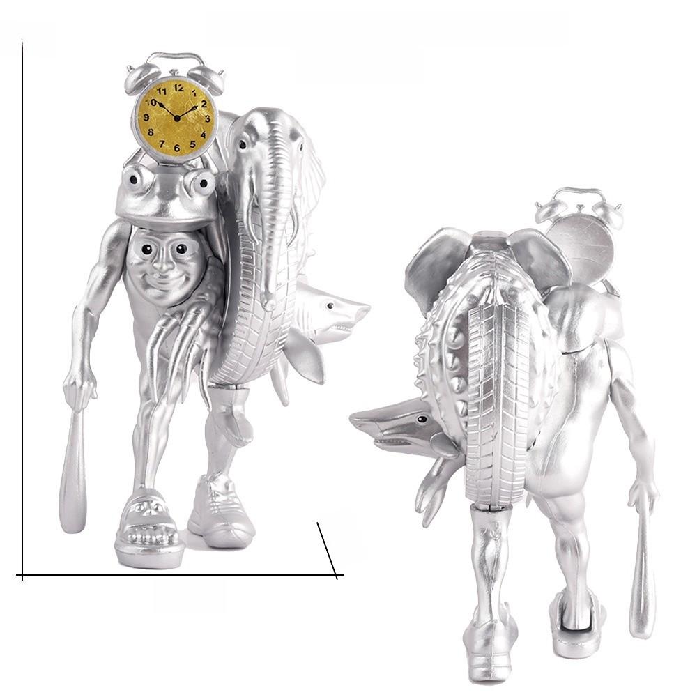 Sahur Tungtung Mountain Sea Fusion Pvc Statue Articulated Desk Decoration Shelf