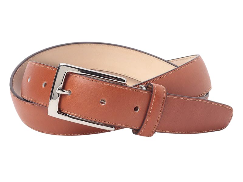 Regal TS83 Men's Brown Leather Dress Premium Smooth Belt