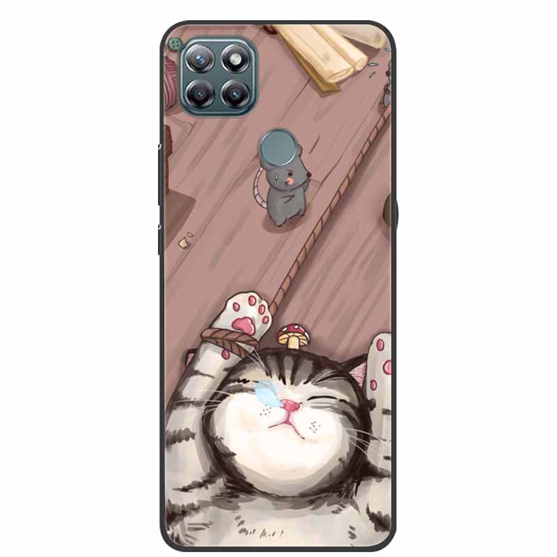 Für Lenovo K12 Pro Hülle Weiches Silikon Wolf Löwe TPU Rückabdeckungen für Lenovo K12Pro Handy Tasche Cartoon Schutzhüllen Hübsch