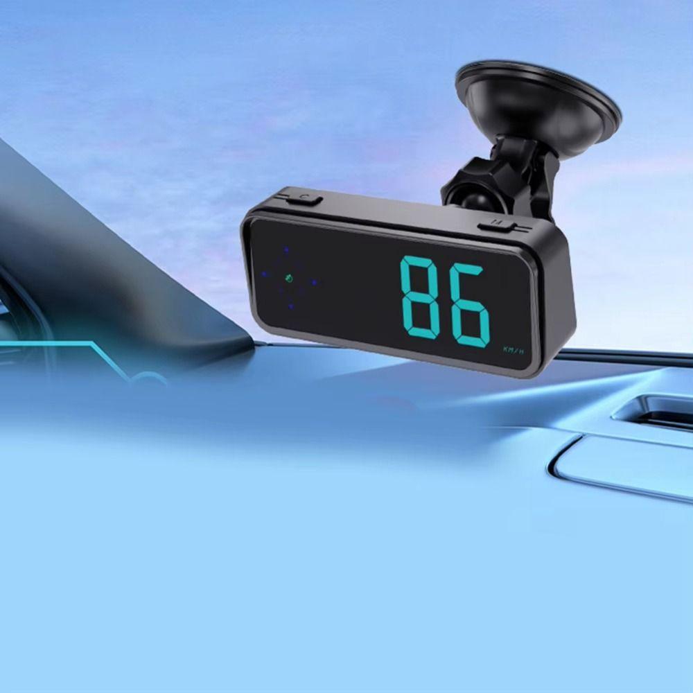 7 Color Switching GPS Car Digital Speedometer Digital Clock Vehicle Speed Meter  Tachometer