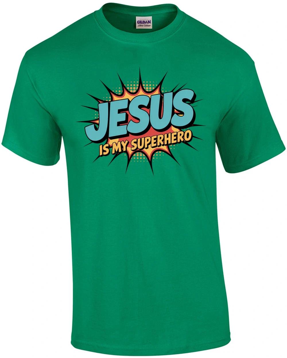 

Jesus is My Superhero T-Shirt S