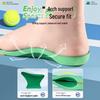 Orthotic Arch Support Insoles for Flat Feet - Anti-torsion, Sweat-wicking, High Elastic, Shock Absorption, Comfortable for Men and Women
