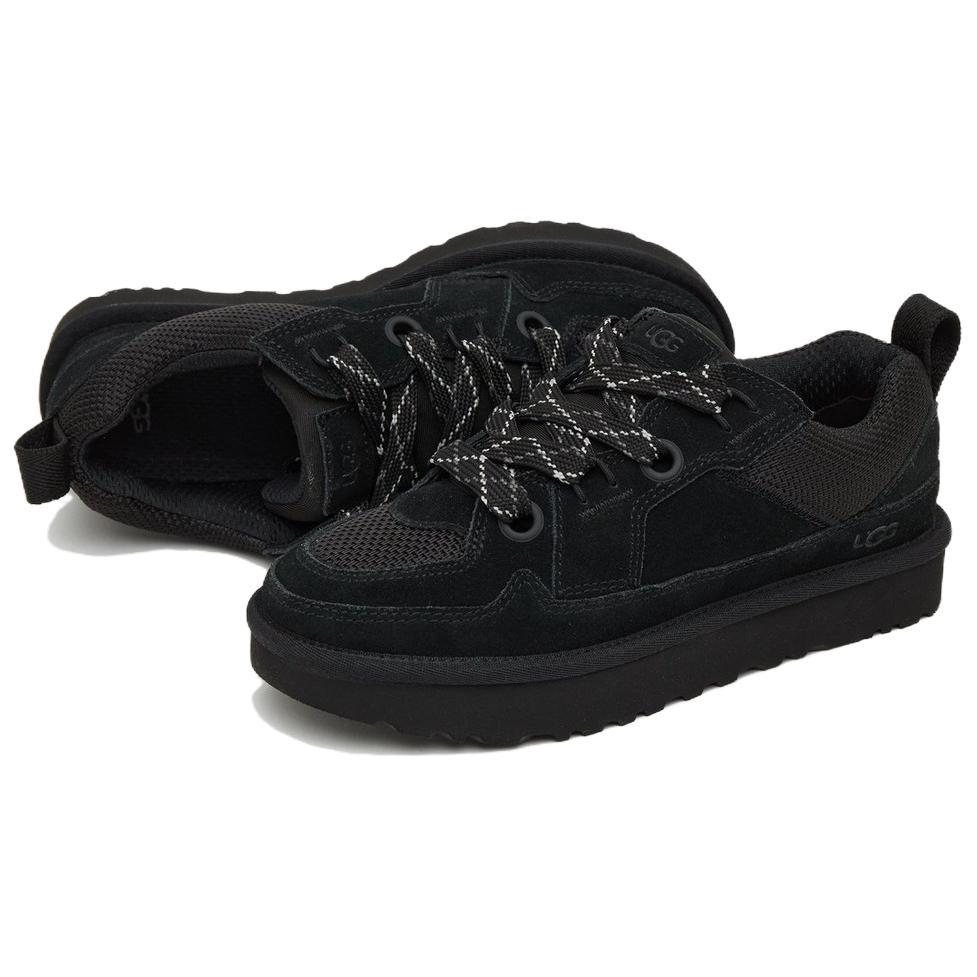 (WMNS) UGG Lowmel Lo 'Black' Women's 1168890-BLK