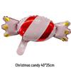 Mini Weihnachtsbaum und Schneemann Folienballon Set
