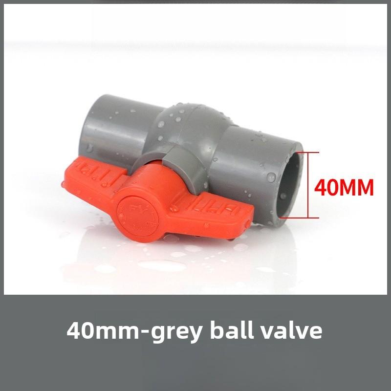 Diametru Interior 20/25/32/40mm Robinet Sferic PVC 3 Culori Opțional Slip Instalații Sanitare U-PVC Robinet Sferic Plastic Conector de Reparare Comutator Conductă