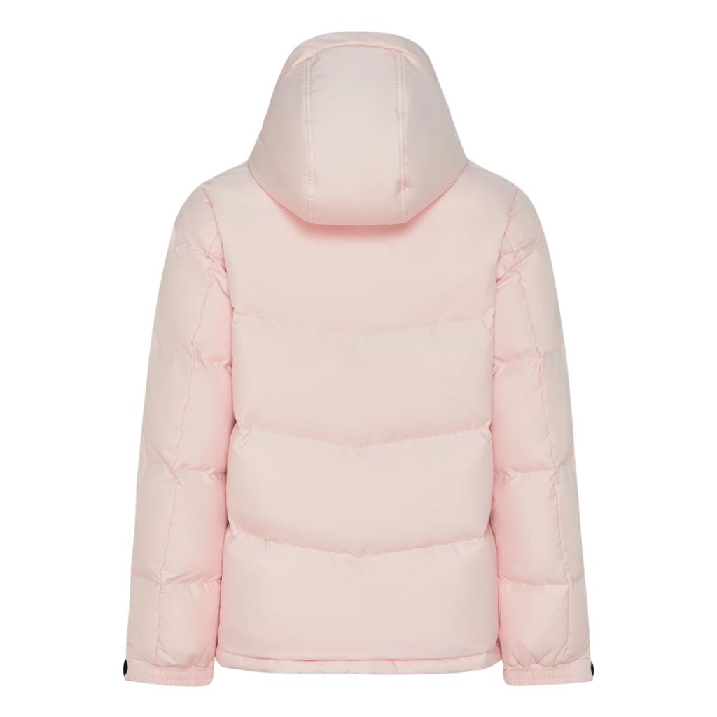 Adidas Down Coats Unisex Light Pink Hooded Non Detachable