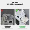 Foldable Bathroom Towel Holder No Tool Need Quick Assembly & Foldable Design Bracket Quick Fixing for Bathroom