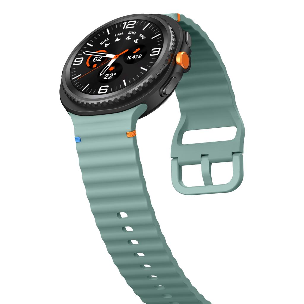 Original Band for Samsung Galaxy Watch 8 strap 44mm 40mm sport Silicone No gaps Bracelet correa Galaxy Watch8 8 classic bands