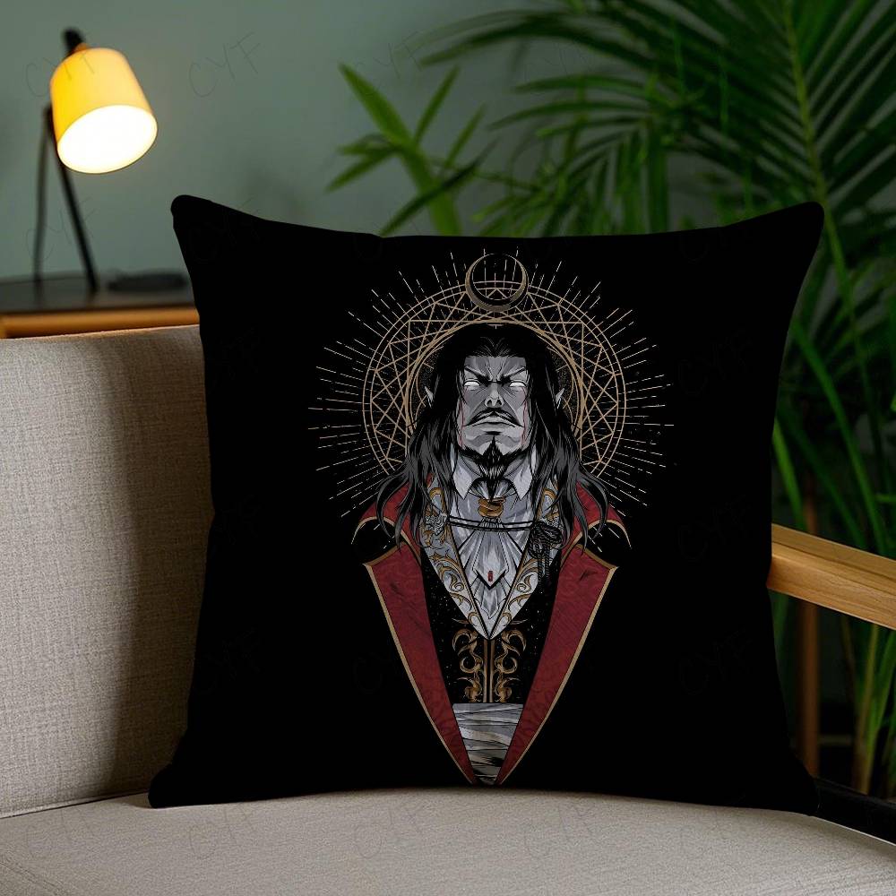 Hot Games Cool C-Castlevanias Pillow Case Custom Printed Brushed Fleece Pillow, Baby Skin-Touch, Eco-Friendly Dye-Sublimation Cu
