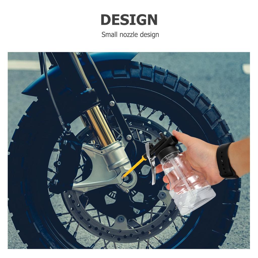 GRIRIW 2pcs Oiler Pouring Bottle Auto Oiler Pot Injector