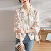 Jacquard Chiffon Sunscreen Clothing Women's Summer All-match Western Style Thin Long-sleeved Small Jacket Jacket