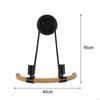 Hemp Rope Wall Sconce Double Head Light Rustic Bedside Lamp Lighting Fixture for Bedroom