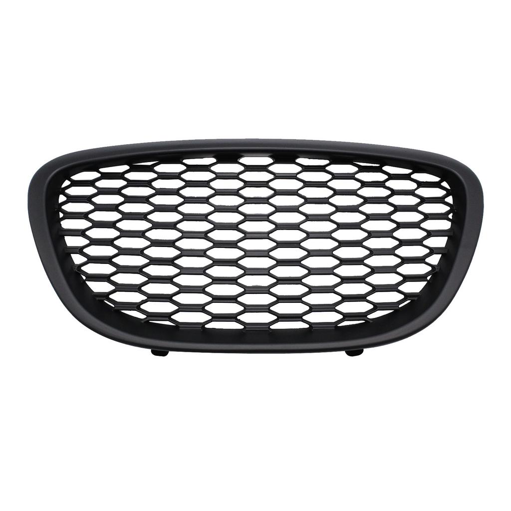 Matte Black Car Front Grill Replacement for MK2 1P1 2006-2009 with ABS material, cellular ventilation