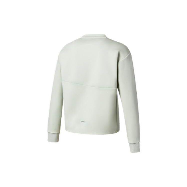 SAUCONY Solid Color Casual Sports Crew Neck Pullover Sweatshirt Women Sweatshirt Medium-Gray SC1229016-2