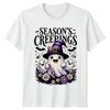 Seasons Creepings Unisex TShirt Cute Halloween Ghost Christmas Gift For Him