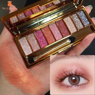 Winnie the Pooh Shimmer Eyeshadow: Authentic Pearlescent Shine, Super Shimmery Net Red Style, Potato Mashed Texture