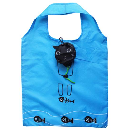 5 Borse Della Spesa Riutilizzabili E Pieghevoli – Leggere In Poliestere Con Fantasie (38x58cm, 16kg)
