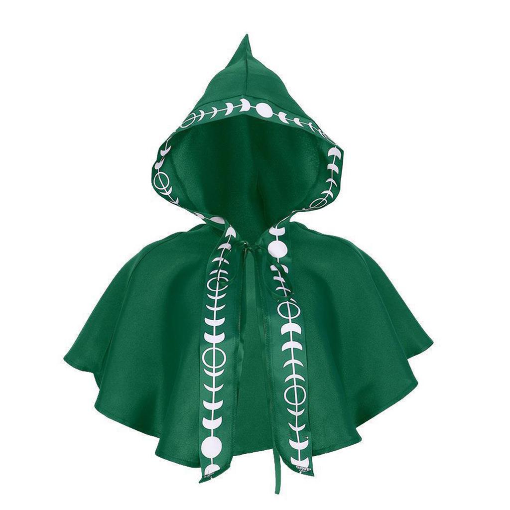 Fancy Dresses Party Wizard Witch Mantle Magician Outfit Cloak Halloween Women Men Cape Vampires Robe Cosplays Costumes