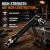 90 Degree L-Shape Socket Wrench 1/4 Inch Drive Right Angle Wrench  For Screwdriver Bits