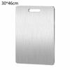 Stainless Steel Cutting Board Double Side Thickened Anti-Mold Kitchen Food Grade Chopping Board For Meat Fruit Vegetables