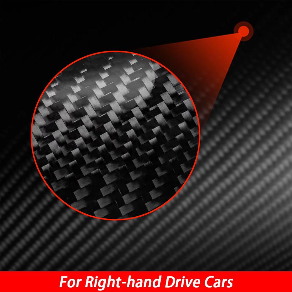 For BMW 3 Series E90 E92 M3 2005-2012 Seat Memory Button Control Panel Cover Carbon Fiber Car Accessories Decoration Sticker