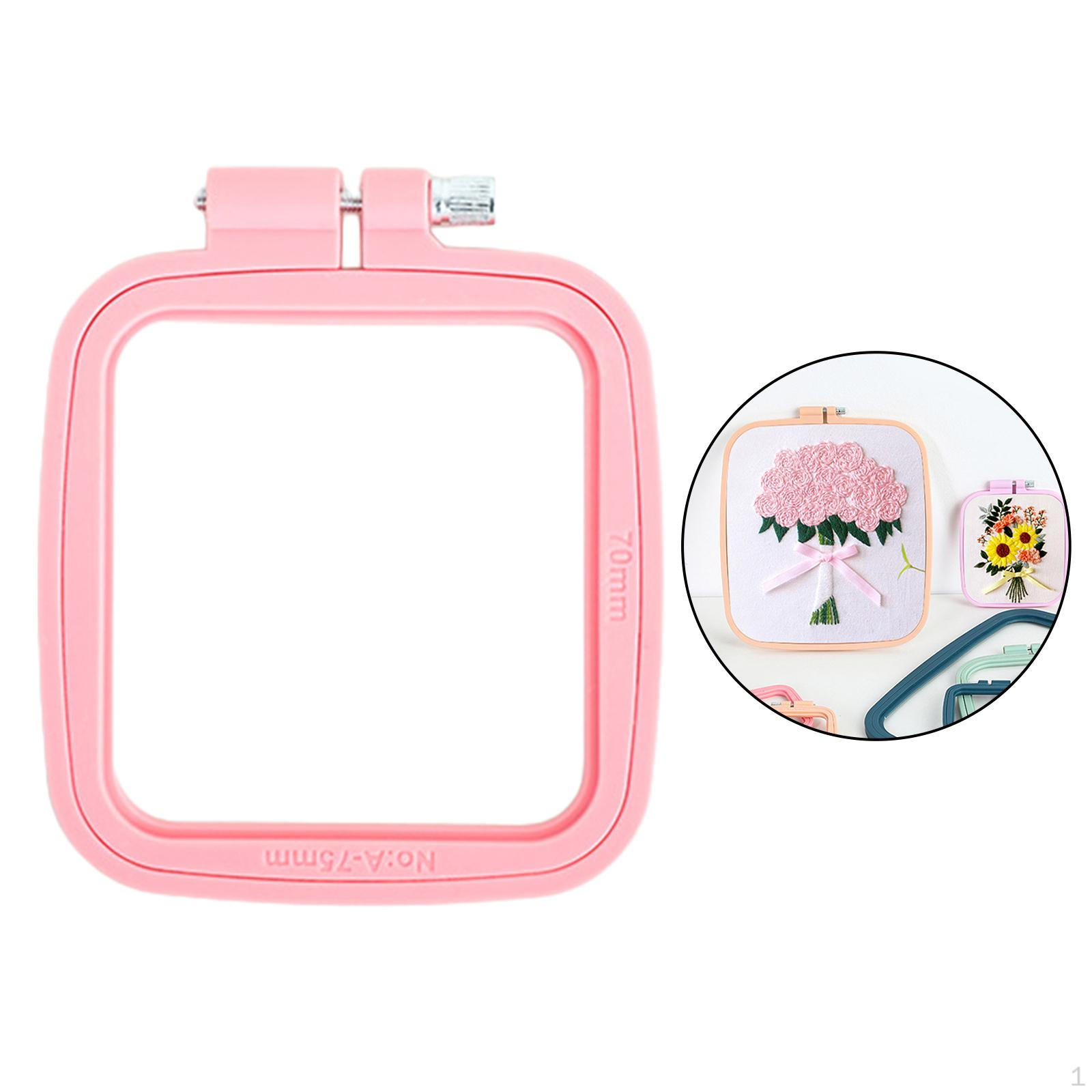 Квадратные Серьги Макраме s, Вышивка Стежком Швейные Принадлежности 7x7.5cm