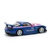 POP RACE Mazda RX7 Amemiya Blue Pink Finished Product PR640240 1/64 RE