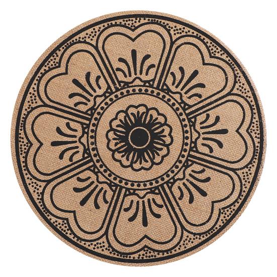 Placemat Reusable Heat Insulating Heat Resistant Table Mats Wear-Resistant Stain-Proof Protection for Home