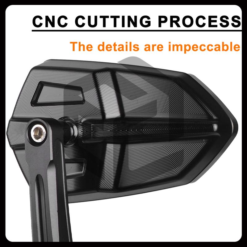 For KTM DUKE 390 Duke 790 250 125 690 890 990 1050 Super Duke1290 1390 Motorcycle Handlebar Mirror Bar End Rearview Mirror