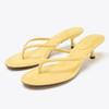 Fashion Cozy Faux Suede High-heel Slippers Women Sexy Round Toe Sewing Design Brand Slide Sandals Summer Sexy Clip-toe Beach Flip Flops