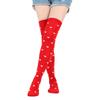 Dating Socks Over Knee Socks Valentine's Day Gift Stockings Love Stockings Lip Print Party Socks Wear Thigh Socks