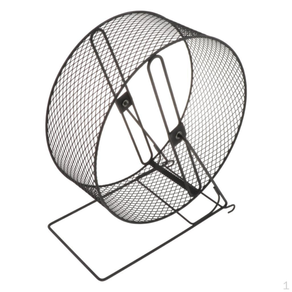 Durable Iron Hamster Exercise Wheel for Maintaining Small Animal Strength and Well-Being