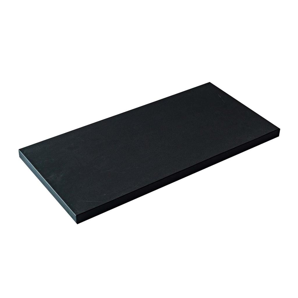 Daito Color Cutting Board, Commercial Grade, Black, 15 x 400 x 600mm