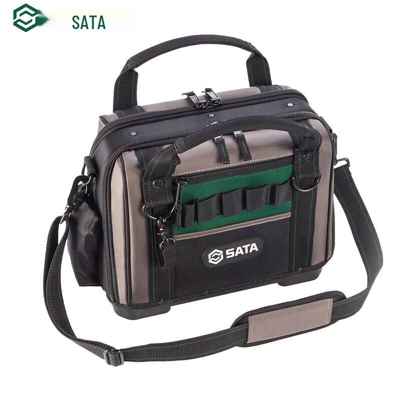 SATA 95189 Professional Double Opening Tool Bag 14 inch