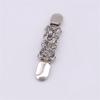 Trendy Winter Retro Flower Pattern Cardigan Clip Shawl Brooch Sweater Blouse Pin Duck Clip Clasps