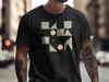 Geometric Harmony T-Shirt: Abstract Minimalist Art Tee