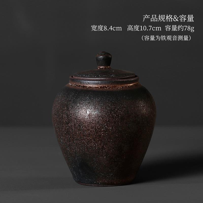 Креативная Глянцевая Керамическая Герметичная Банка Домашняя Банка для Хранения Винтажная Банка для Кофейных Зерен Конфет Контейнер для Хранения Настольное Украшение Домашний Декор